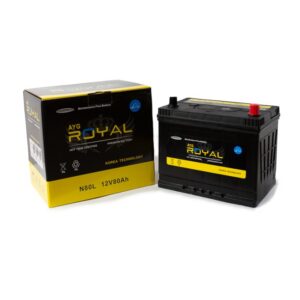AYG Energy Royal N80L 12V 80Ah Maintenance-Free Car Battery