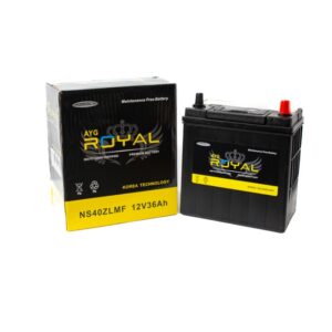AYG Energy Royal NS40LMF 12V 36Ah Maintenance-Free Car Battery