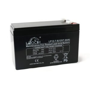 Leoch 12V 7Ah Maintenance-Free VRLA AGM Battery